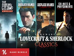 Frogwares Lovecraft and Sherlock Classics Humble Bundle banner (Bildkälla: Humble Bundle med ändringar)