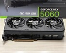 RTX 5060. (Bildkälla: Sebastian Badev via Notebookcheck) 