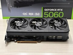 RTX 5060. (Bildkälla: Sebastian Badev via Notebookcheck)