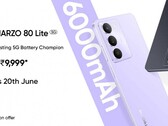 Realme Narzo 80 Lite 5G finns i kristallila och onyxsvarta färgalternativ (Bildkälla: Realme)