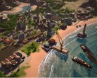 En bild som visar en stad i Tropico 5.