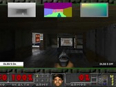 En jämförelse sida vid sida av Doom med och utan DLSS 5 implementerat