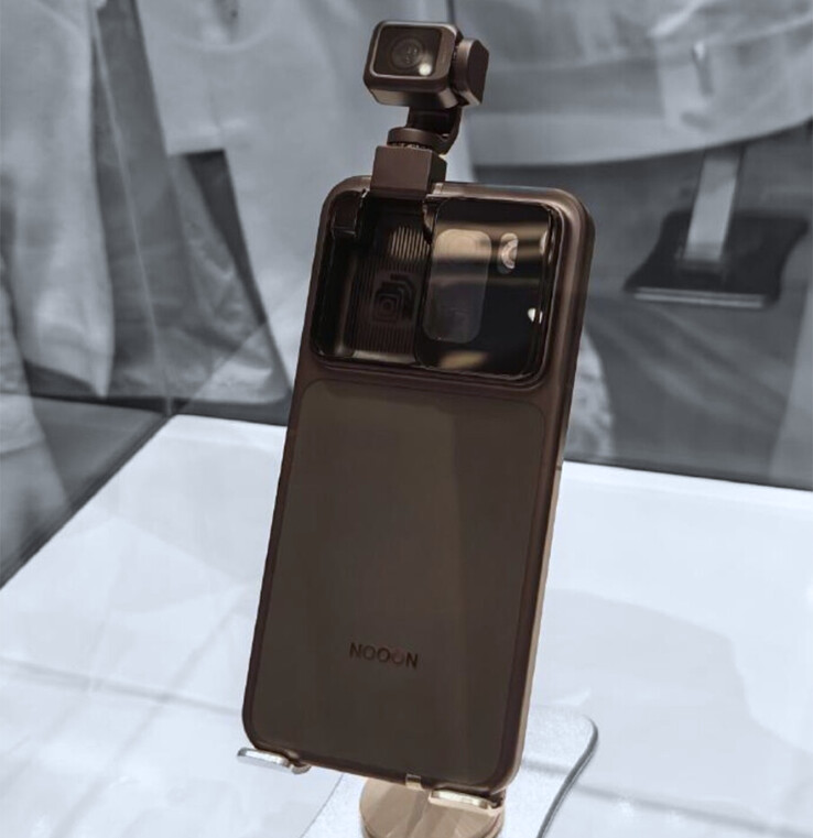 En prototyp av Honor:s Robot Phone. (Bildkälla: via Weibo)