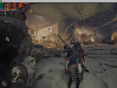 Monster Hunter Wilds körs med högre FPS med en mod som inaktiverar DLC-kontroller. (Bildkälla: u/de_Tylmarande på Reddit)