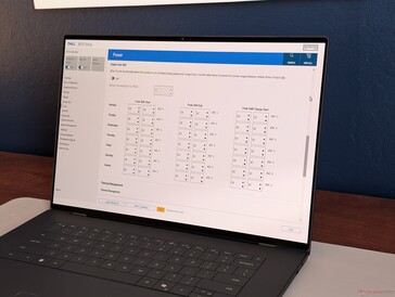 Inställningar för XPS 16 Peak Shift