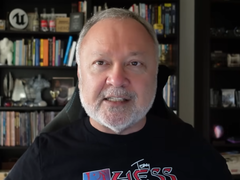 En skärmdump av Fallouts regissör Tim Cain (bildkälla: Timothy Cain YT)