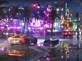 GTA 6-skärmbild som visar nattlivet i Vice City