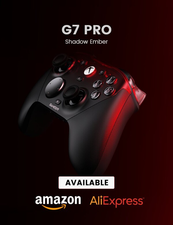 Shadow Ember-färgen på GameSir G7 Pro finns att köpa på Amazon och AliExpress. (Bildkälla: GameSir)