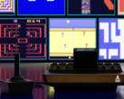 En bild av Atari 2600-konsolen och CX40-joysticken i aktion (bildkälla: Atari)