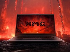 Apex 17 är byggd på samma chassi som den Intel-baserade Focus 17 och visar vad AMD + Nvidia-kombinationen kan göra. (Bildkälla: XMG)