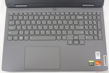 Standard QWERTY-layout för IdeaPad