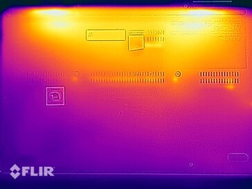 Belastningsprov av yttemperaturer (undersidan)