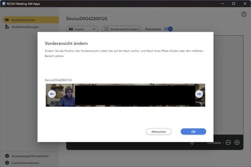 Ricoh-app: välj 360-vy