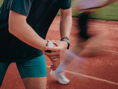 Amazfit Balance 2 (bilden) får ett nytt löpträningspass i sin senaste uppdatering. (Bildkälla: Amazfit via Weibo)
