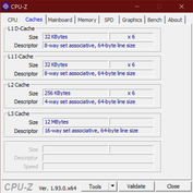 CPU-Z Cache