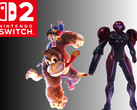 Donkey Kong och Pauline bredvid Samus från Metroid Prime 4: Beyond shown (Bildkälla: Nintendo of America med ändringar)