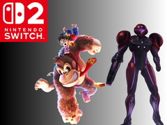 Donkey Kong och Pauline bredvid Samus från Metroid Prime 4: Beyond shown (Bildkälla: Nintendo of America med ändringar)