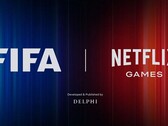 Den officiella logotypen för FIFA World Cup 2026 och Netflix. (Bildkälla: Netflix)