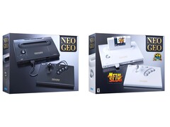 NeoGeo AES+ och NeoGEO AES+ Anniversary Edition.