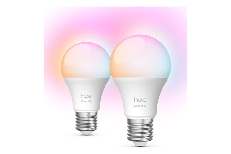 Philips Hue Essential A60/E27-lampornas förpackning. (Bildkälla: Jumbo)