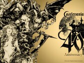En banner som annonserar Castlevanias 40-årsjubileum
