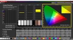 CalMan ColorChecker - Färger - Kalibrerad