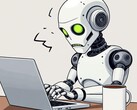 Artificiell intelligens står nu för drygt hälften av allt skrivet innehåll på internet. (Bildkälla: DeepAI Image Generator)