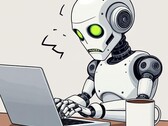 Artificiell intelligens står nu för drygt hälften av allt skrivet innehåll på internet. (Bildkälla: DeepAI Image Generator)