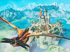 Officiellt konstverk från Monster Hunter Stories 3: Twisted Reflection.