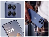 Motorola Edge 60 Fusion kommer att finnas tillgänglig i tre Pantone-färger (Bildkälla: Motorola)