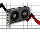 Förutom moderkort har Asus enligt uppgift också upplevt en minskning av GPU-leveranser (Asus RTX 5050 på bilden här).