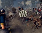 En bild som visar två arméer i A Total War Saga: Thrones of Britannia, som för närvarande säljs på Steam.