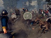 En bild som visar två arméer i A Total War Saga: Thrones of Britannia, som för närvarande säljs på Steam.