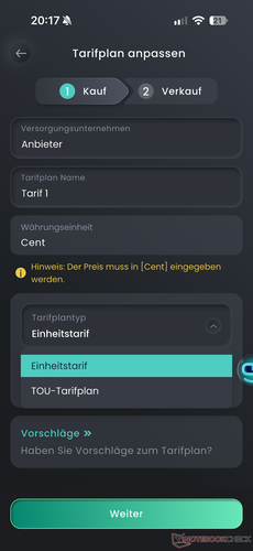 Att använda ett dynamiskt elpris fungerade inte i testet.
