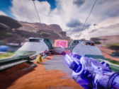 En skärmdump i spelet från Splitgate 2 (bildkälla: SteamDB)