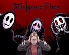 Officiell bild av spelet Just Ignore Them. (Bildkälla: Nintendo)