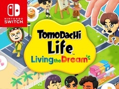 Banderoll för Tomodachi Life: Living the Dream Switch-spel