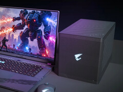 Aorus RTX 5090 AI Box är för närvarande den mest kraftfulla eGPU-lösningen som finns. (Bildkälla: Gigabyte)