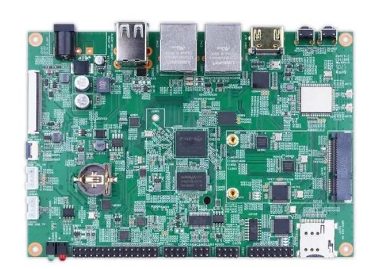 GPIO-stiften finns på kortet