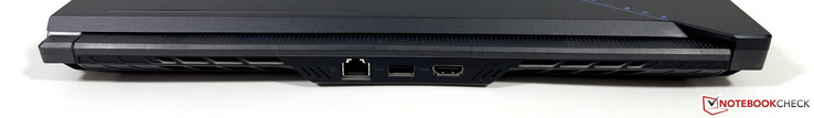 Baksida: 2,5 Gbps Ethernet, USB-A 3.2 Gen.2, HDMI 2.1