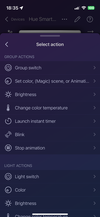 iConnectHue app version 5.9 ger en förbättrad switch editor. (Bildkälla: iConnectHue)