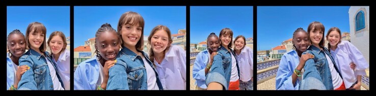 Med iPhone 17:s fyrkantiga sensor kan användaren fotografera i stående och liggande format utan att behöva vrida på enheten.