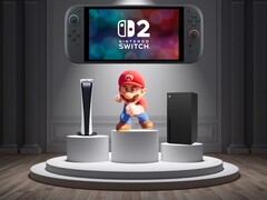 Banner för konsolförsäljning i USA i april visar Switch 2 före PS5