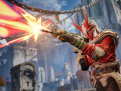 På bilden - filmiskt konstverk från spelet Highguard. (Bildkälla: Steam)