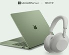 Microsoft Surface och Sony WH-1000XM6