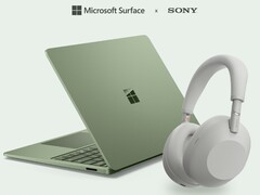 Microsoft Surface och Sony WH-1000XM6
