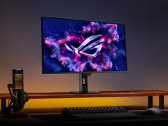 ROG Strix OLED XG27ACDMS har en platt yta som många av Asus senaste OLED-spelmonitorer. (Bildkälla: Asus)