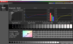 Gråskala före kalibrering