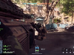 Battlefield 6 tillåter spelare att hålla fast vid stridsvagnar för snabbare förflyttning. (Bildkälla: Notebookcheck)