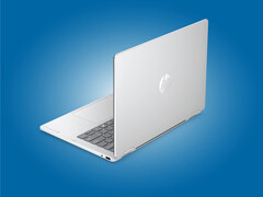 HP säljer den nya OmniBook 5 Flip 2-i-1 i färgerna Powder Pink och Sky Blue, samt i den här visade utförandet Glacier Silver.